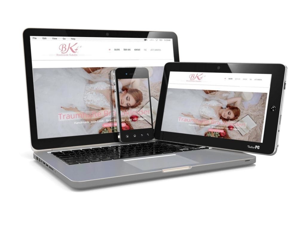 Brautmode Katalin Königsbach Stein Webdesign eberin