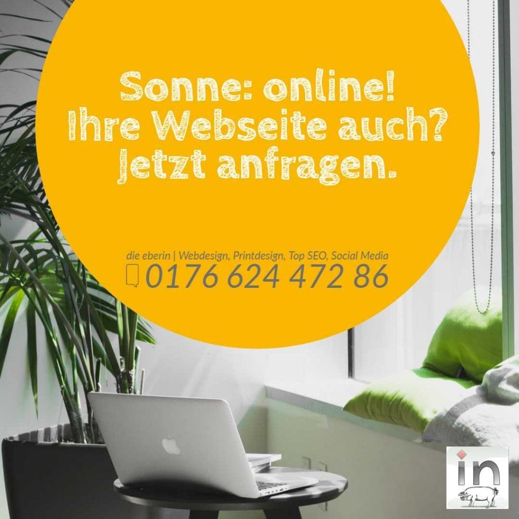 die eberin Webdesign Pforzheim Post Facebook Google my Business